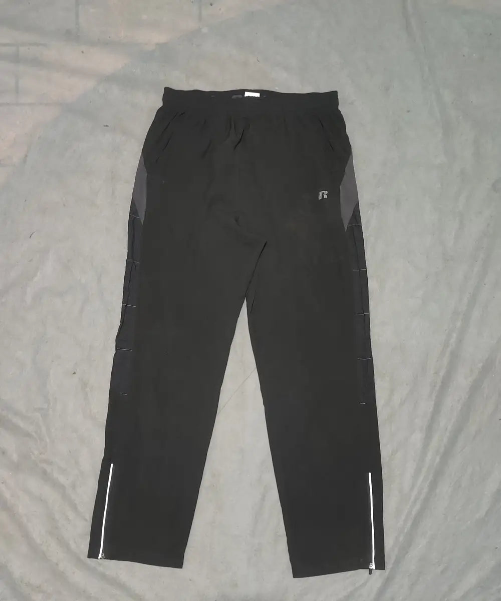 Russell Men Sports Polyester Black Trackpants M - additional view 3