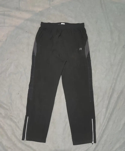 Russell Men Sports Polyester Black Trackpants M - additional view 3