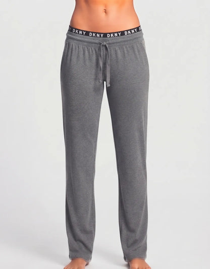 DKNY Women Gray Sport Trouser - Preloved Ladies Trousers Pakistan - Summer Polyester - Size 28 to 30
