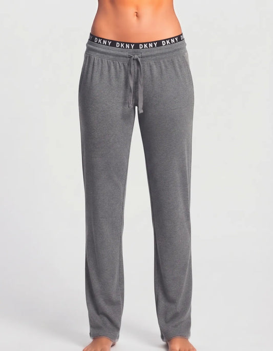 DKNY Women Gray Sport Trouser - Preloved Ladies Trousers Pakistan - Summer Polyester - Size 28 to 30