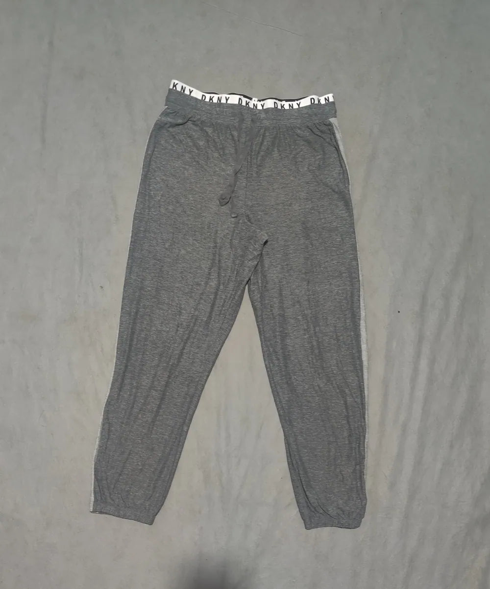 DKNY Women Gray Sport Trouser - Preloved Ladies Trousers Pakistan - Summer Polyester - Size 28 to 30 - Photo 3