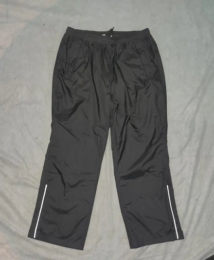 33 Ft Men Sports Polyester Black Trackpants XL - additional view 3