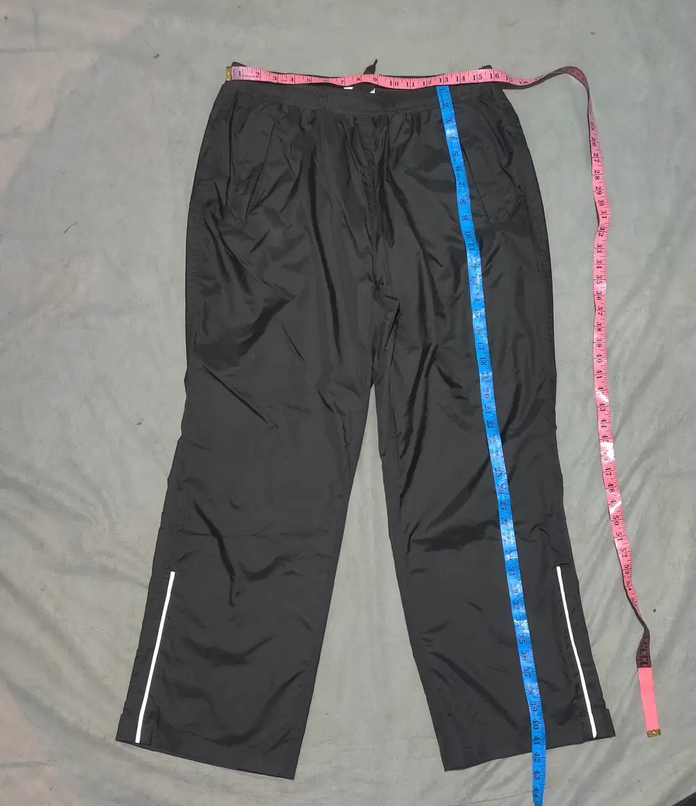 33 Ft Men Sports Polyester Black Trackpants XL - additional view 4