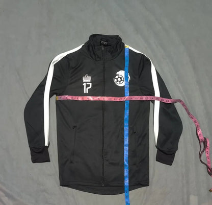 Admiral Men Polyester Black White Zipper S