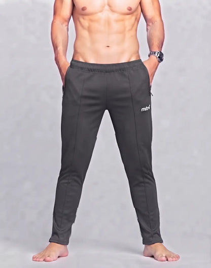 Mitre Men Sports Polyester Charcoal Trackpants S