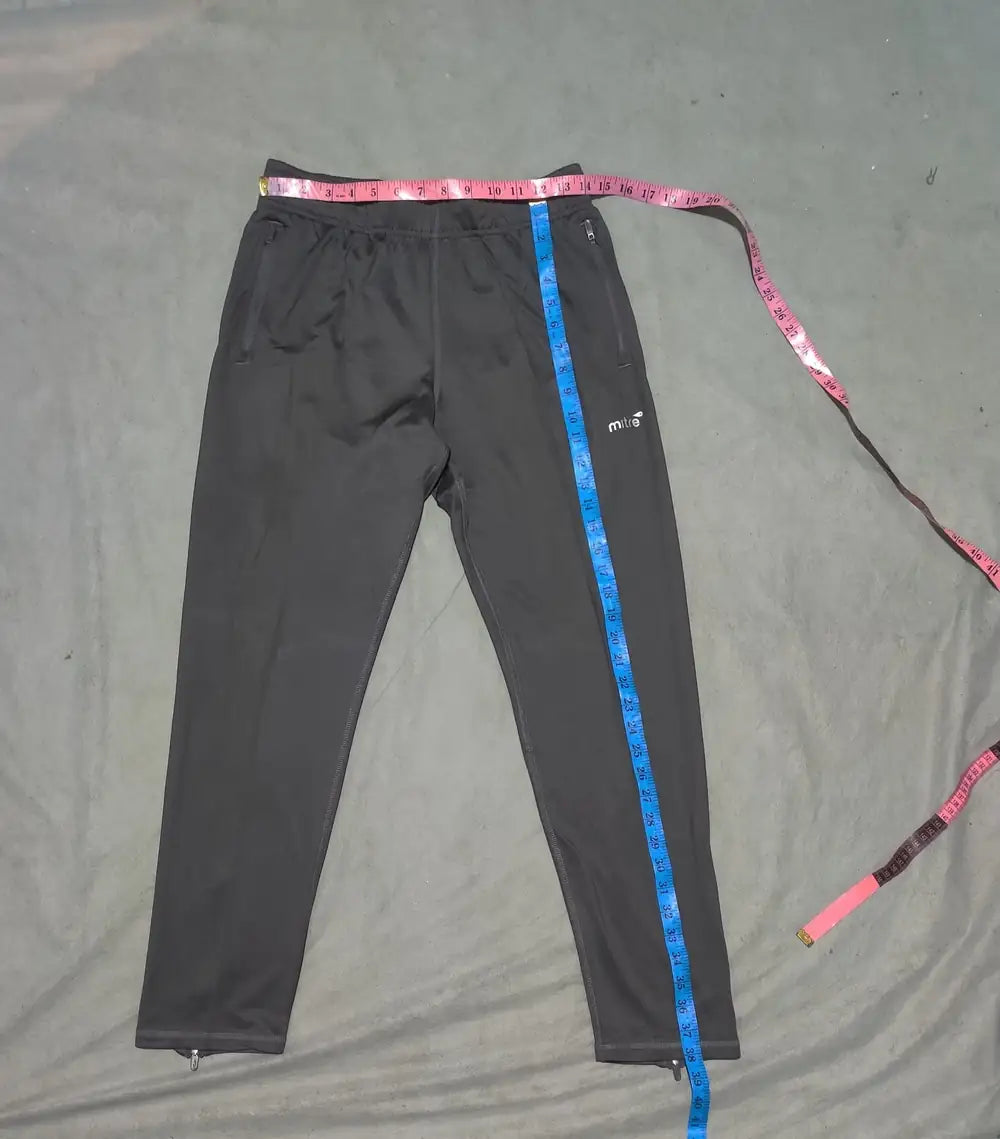 Mitre Men Sports Polyester Charcoal Trackpants S - additional view 4