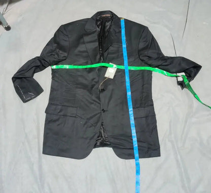 Canali Men Cotton Black Coat M – Preloved Labels (view 4)