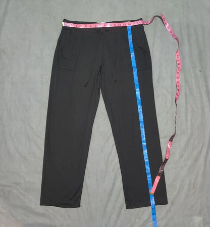 Lucky Brand Women Black Sport Trouser - Preloved Ladies Trousers Pakistan - Summer Polyester - Size 34 to 36 - Photo 4