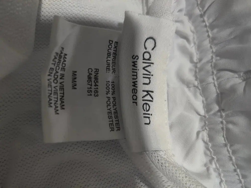 Calvin Klein Women White Sport Short – Preloved Labels (view 3)