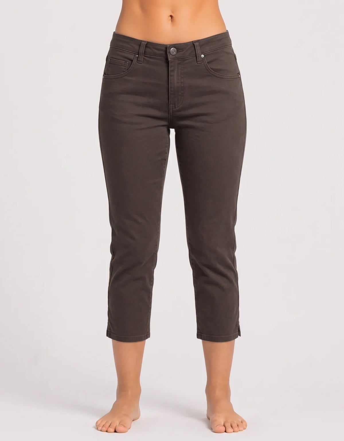 Lee Women Cotton Brown Jeans L