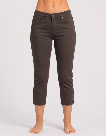 Lee Women Cotton Brown Jeans L