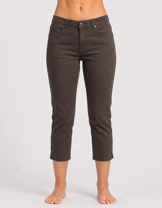 Lee Women Cotton Brown Jeans L