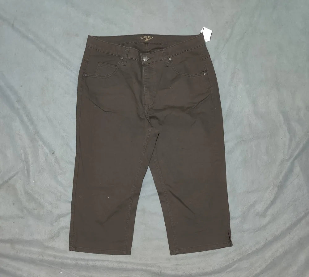 Lee Women Cotton Brown Jeans L - additional view 3