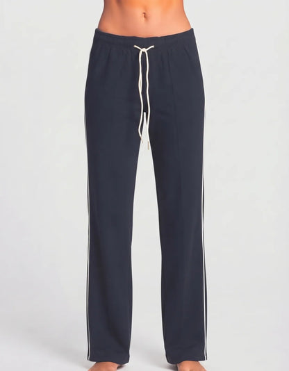 H&M Women Navy Sport Trouser - Preloved Ladies Trousers Pakistan - Summer Polyester - Size 30 to 32
