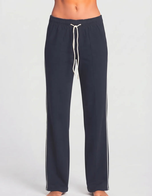 H&M Women Navy Sport Trouser - Preloved Ladies Trousers Pakistan - Summer Polyester - Size 30 to 32