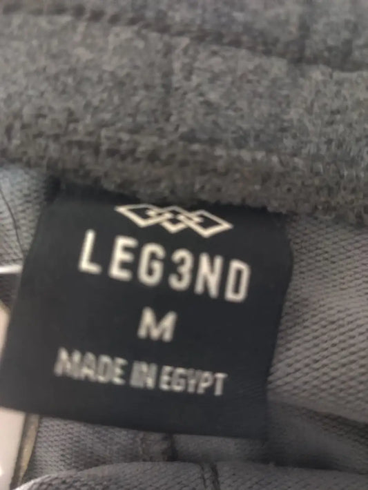 Leg3nd Men Sports Polyester Gray Trackpants M - additional view 2