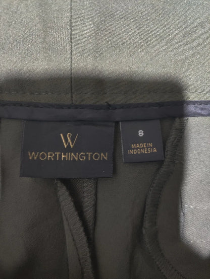 Lee Women Cotton Olive Chinos M - additional view 2