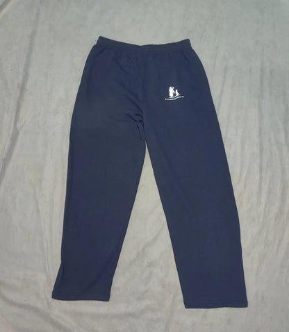 Jerzees Women Navy Sport Winter Trouser - Preloved Ladies Trousers Pakistan - Winter Polyester - Size 30 to 32 - Photo 3