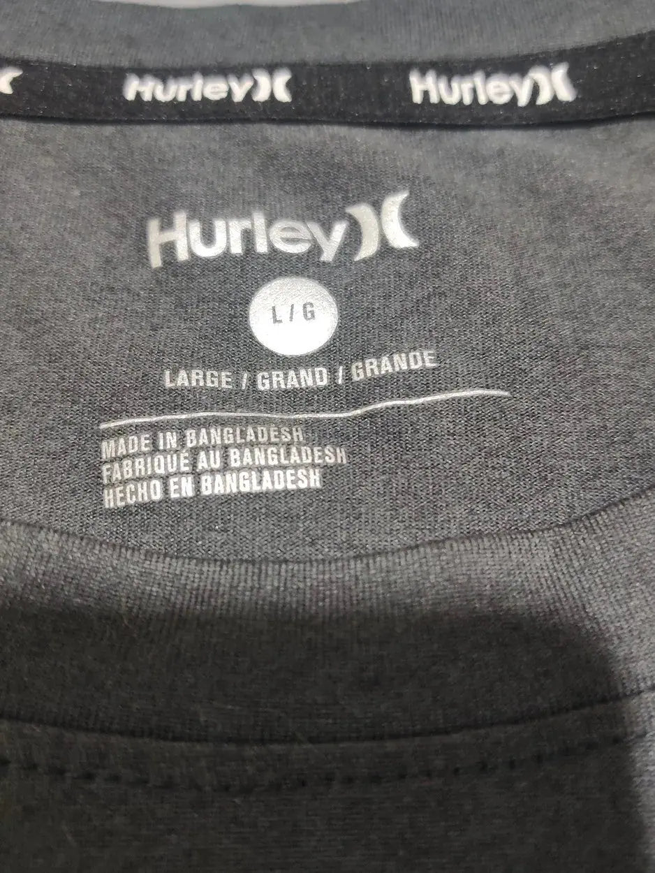 Hurley Men Sport Gray T Shirt L – Preloved Labels (view 3)
