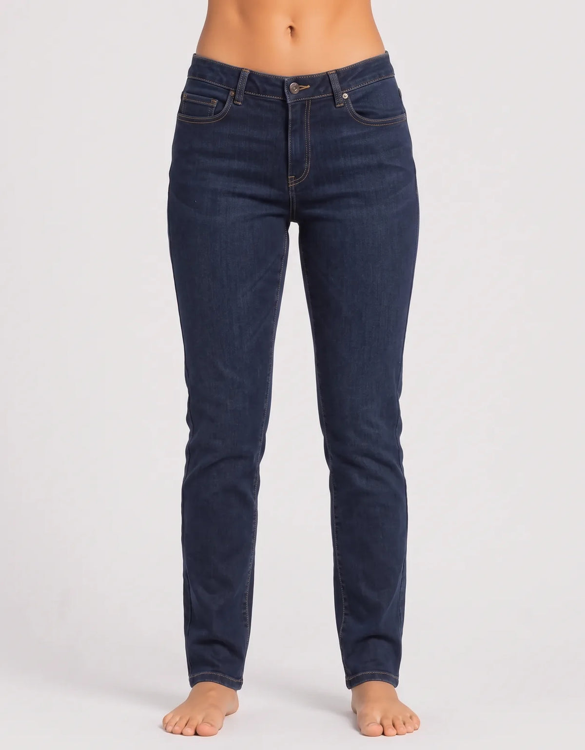 Michael Kors Women Cotton Dark Blue Jeans L