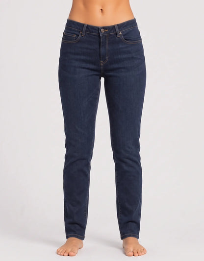 Michael Kors Women Cotton Dark Blue Jeans L