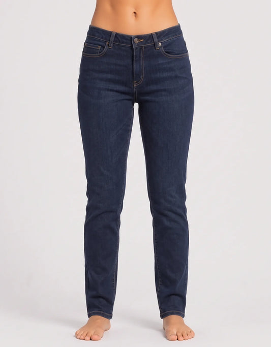 Michael Kors Women Cotton Dark Blue Jeans L