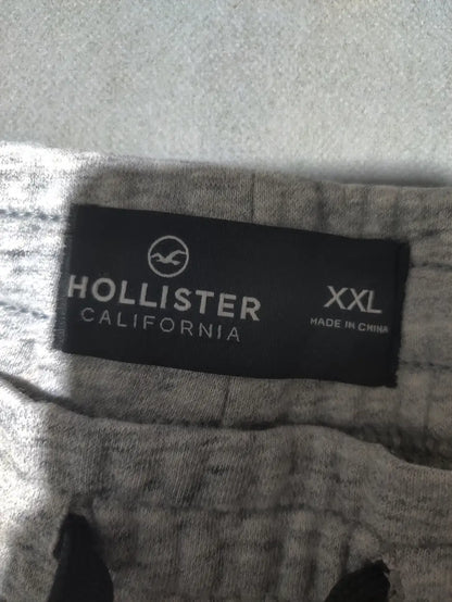 Hollister Men Cotton Gray Winter Trousers 2XL - additional view 2