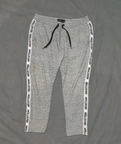 Hollister Men Cotton Gray Winter Trousers 2XL - additional view 3