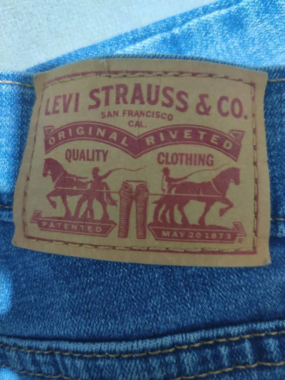 Levi's Women Cotton Blue Jeans S - additional view 2