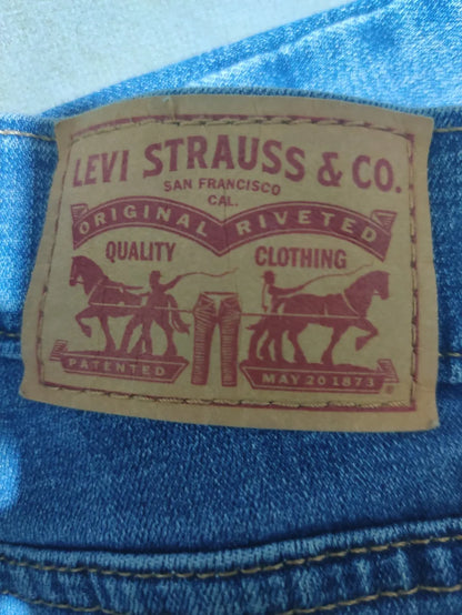Levi's Women Cotton Blue Jeans S - additional view 2