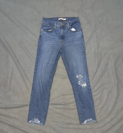 Levi's Women Cotton Blue Jeans S - additional view 3