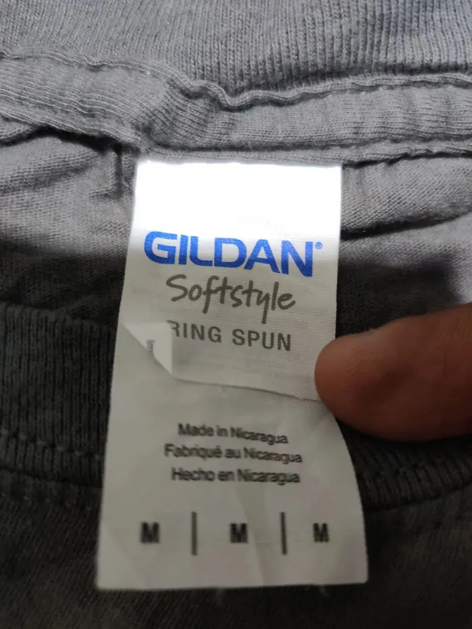 Gildan Men Cotton Gray T Shirt M – Preloved Labels (view 3)