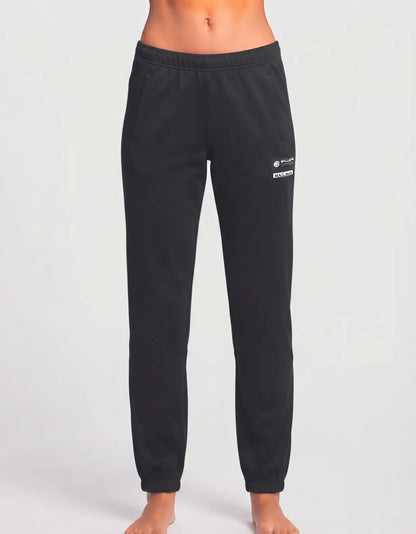 Mallman Women Black Sport Trouser - Preloved Ladies Trousers Pakistan - Summer Polyester - Size 22 to 24