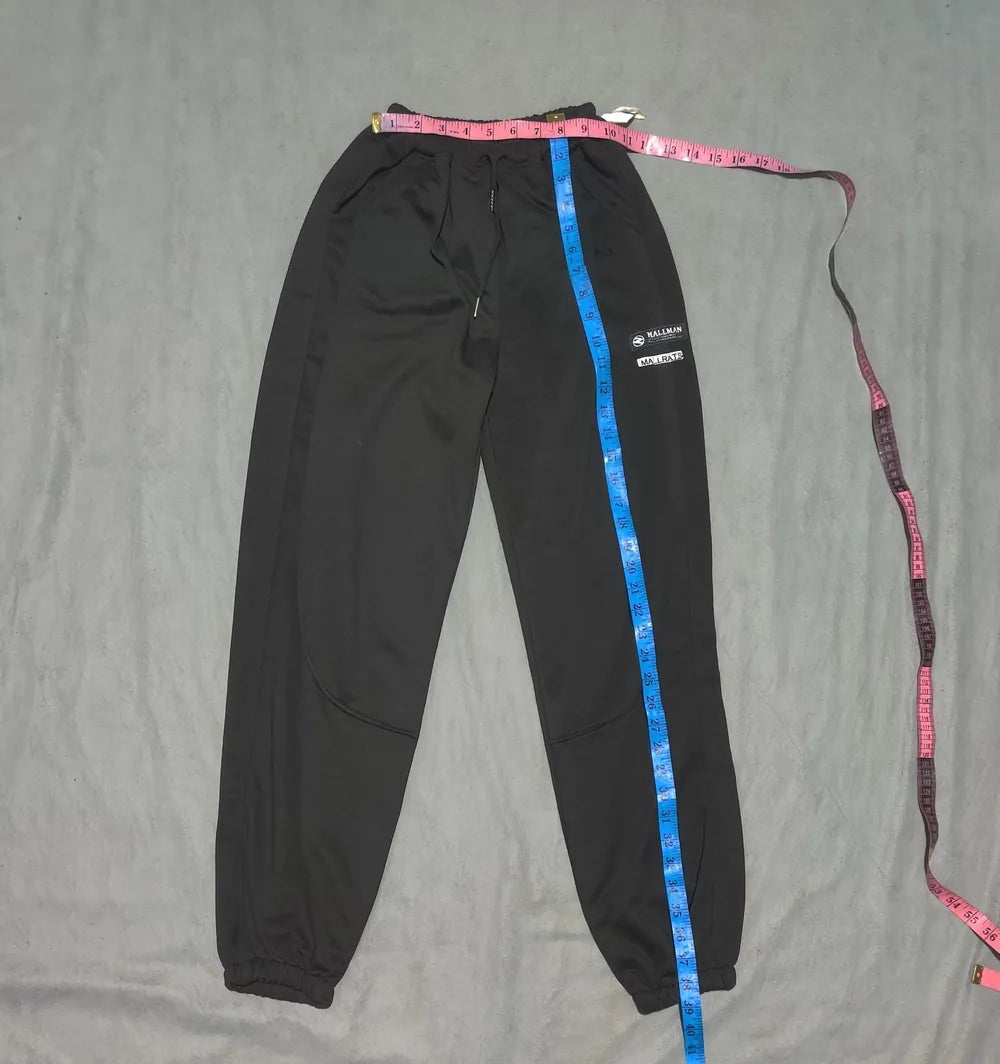 Mallman Women Black Sport Trouser - Preloved Ladies Trousers Pakistan - Summer Polyester - Size 22 to 24 - Photo 4