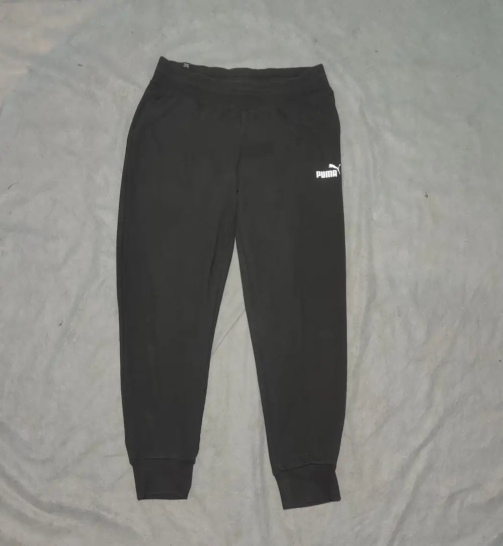 Puma Men Sports Cotton Black Trackpants M - additional view 3