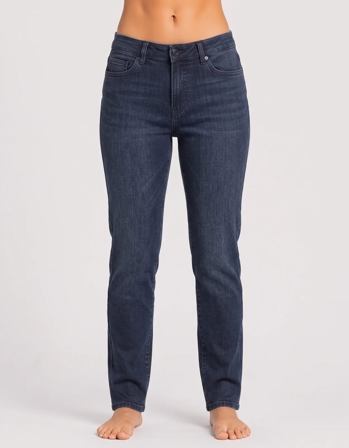 Gloria Vanderbilt Women Cotton Dark Blue Jeans XL