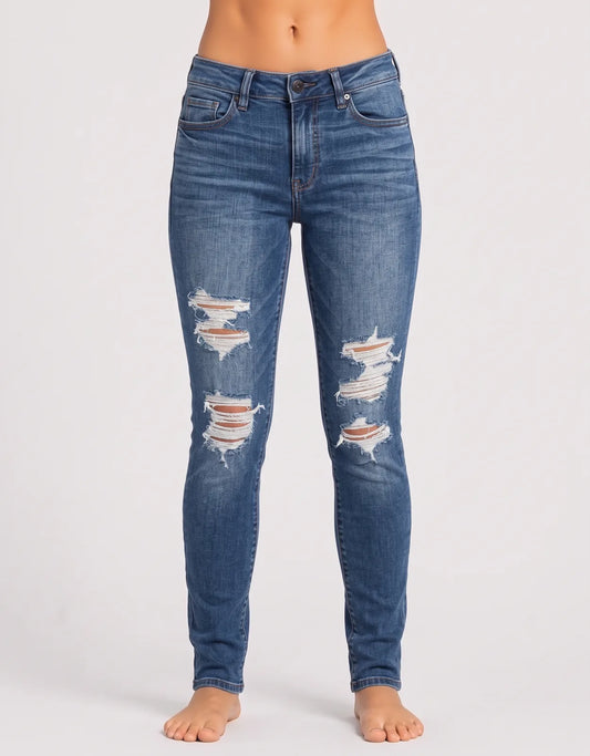 American Eagle Women Cotton Blue Jeans S