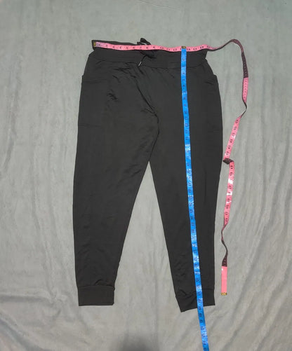 32 Heat Women Charcoal Sport Trouser - Preloved Ladies Trousers Pakistan - Summer Polyester - Size 34 to 36 - Photo 4