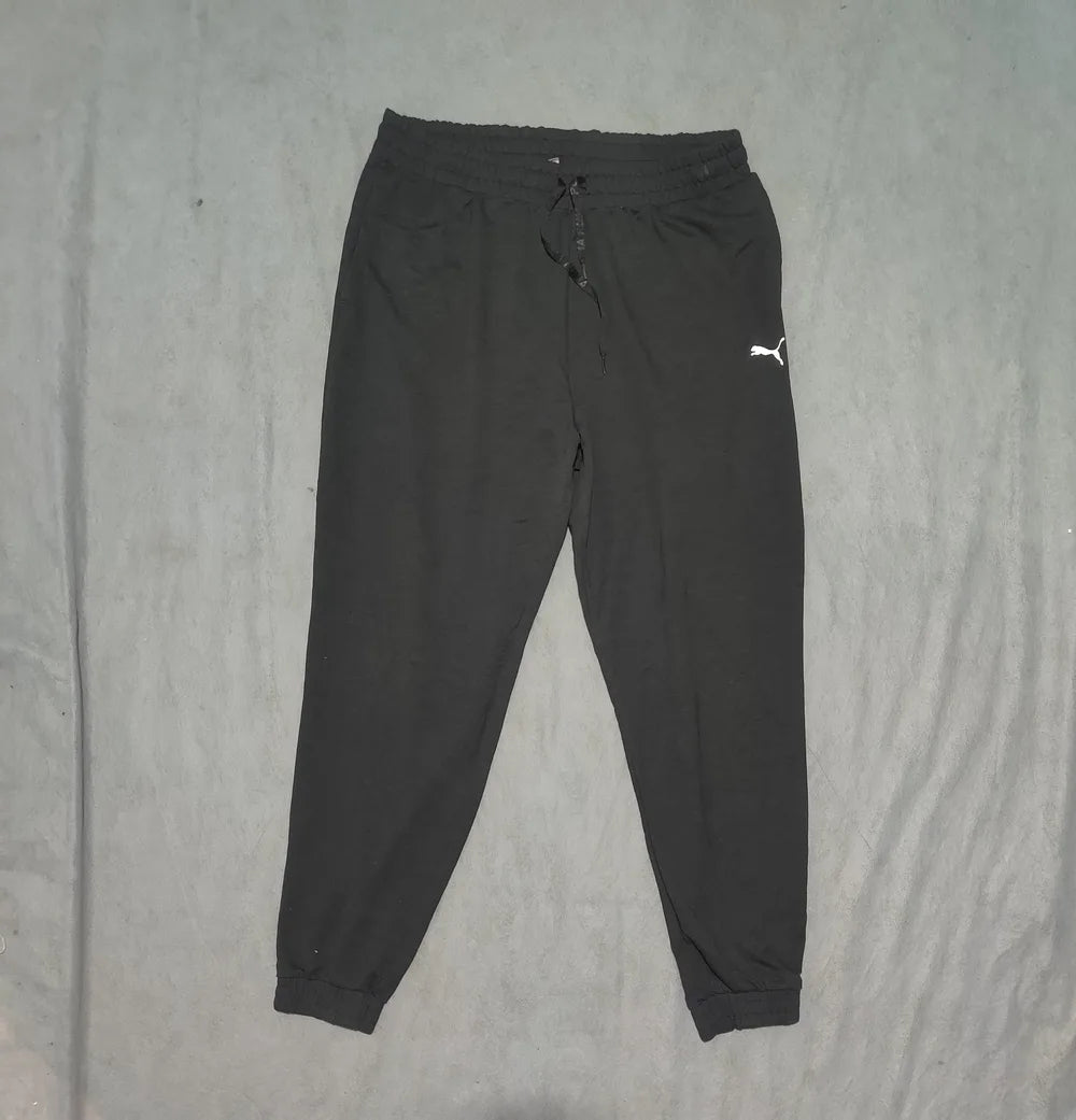Puma Women Sports Polyester Black Trackpants L - additional view 3