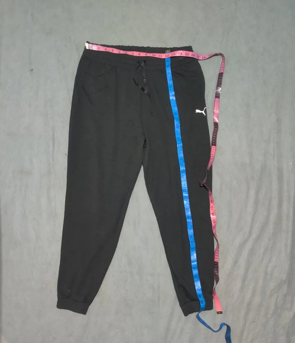 Puma Women Sports Polyester Black Trackpants L - additional view 4