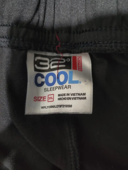 32 Cool Men Sports Polyester Black Trackpants 2XL - additional view 2