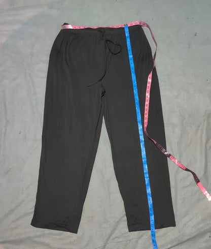 32 Cool Men Sports Polyester Black Trackpants 2XL - additional view 4