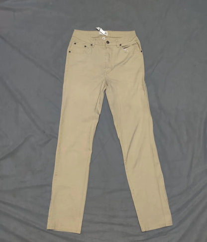 St John's Bay Women Cotton Olive Brown Jeans S - additional view 3