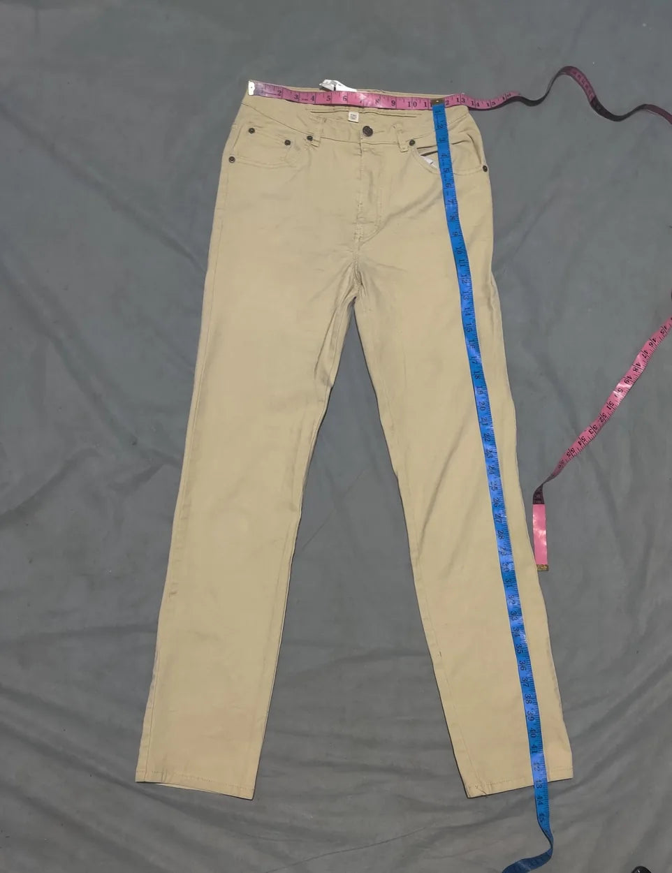 St John's Bay Women Cotton Olive Brown Jeans S - additional view 4