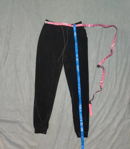 SHEIN Women Black Sport Trouser - Preloved Ladies Trousers Pakistan - Summer Polyester - Size 26 to 28 - Photo 4