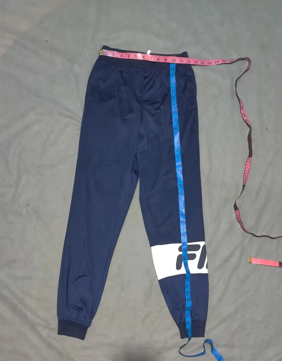 Fila Men Sports Polyester Navy Trackpants XL - additional view 4