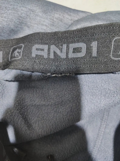 AND 1 Men Sports Polyester Charcoal Trackpants M - additional view 2