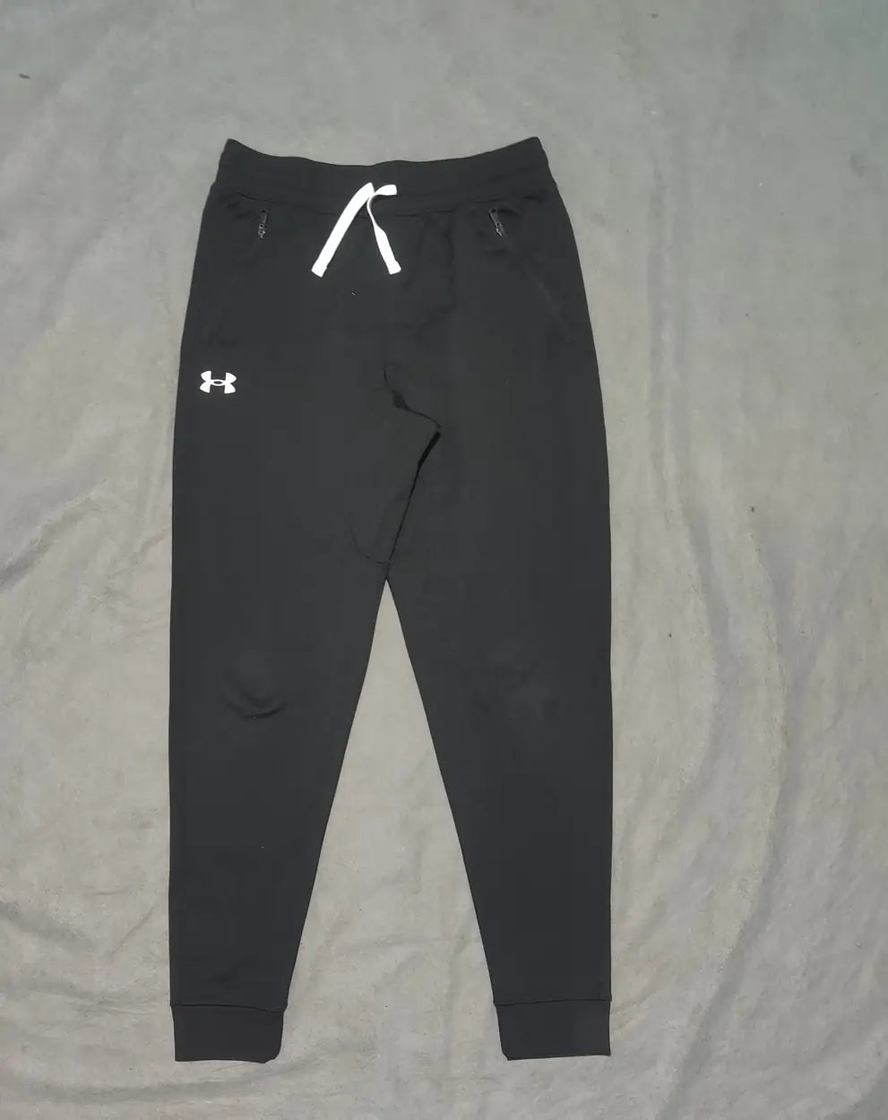Under Armour Men Sports Polyester Black Trackpants L - additional view 3