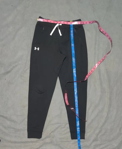 Under Armour Men Sports Polyester Black Trackpants L - additional view 4