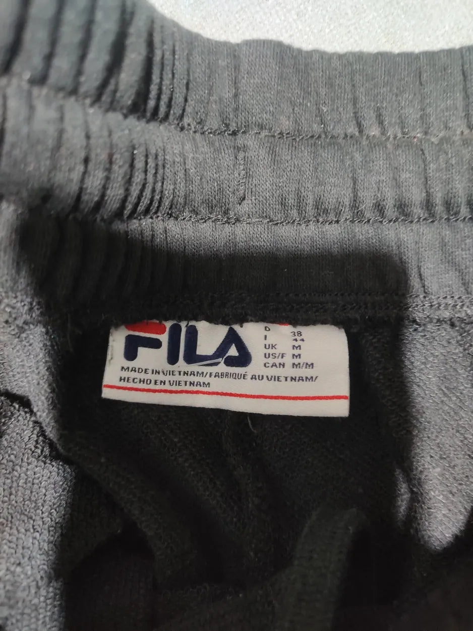 Fila Women Charcoal Sport Trouser - Preloved Ladies Trousers Pakistan - Summer Polyester - Size 28 to 30 - Photo 2